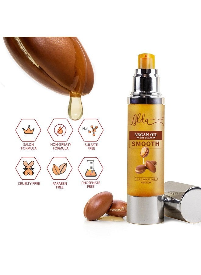 YSSER Alda Moroccan Argan Oil Anti Frizz Rich in Antioxidants Fatty Acids and Vitamin - Image 3