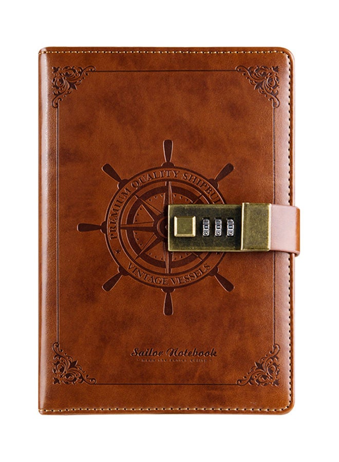 NIBEMINENT Vintage Journal Diary Brown