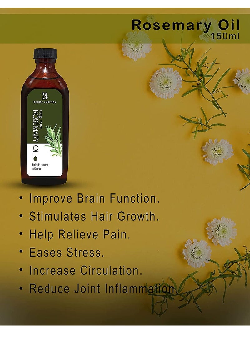 BEAUTY AMBITION Pure  Rosemary Oil 150 ml  - Image 2