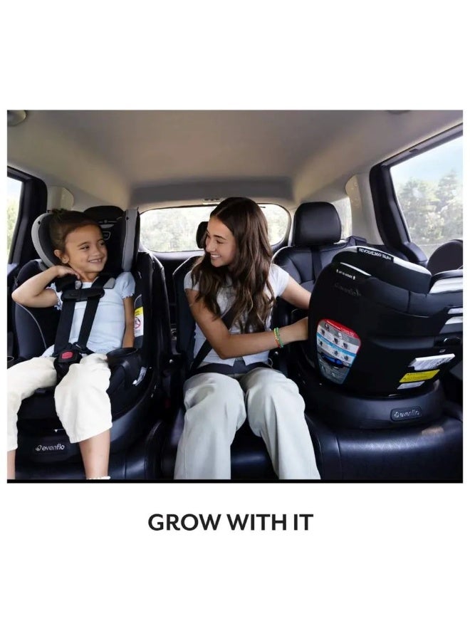 Evenflo - Revolve360 Slim 2-in-1 Rotational Car Seat - Salem Black - Image 5