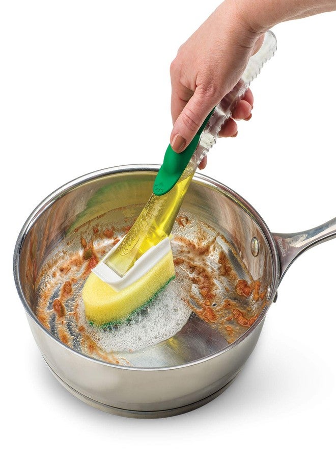 Libman 1484 All-Purpose Scrubbing Dishwand Refills, 3 Pack of 2 Sponges Each for 6 Total Sponges, Green - Image 3