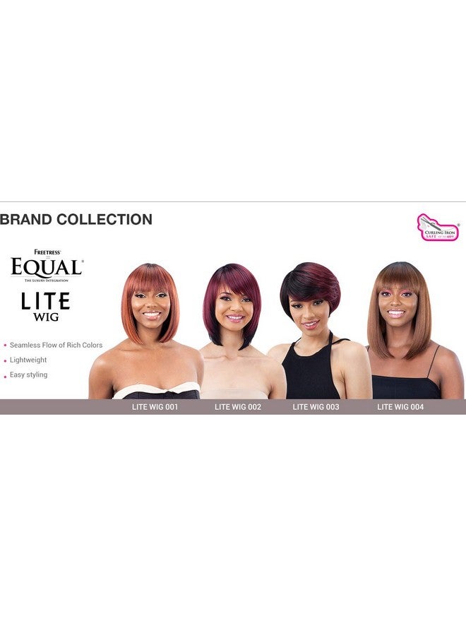 milkyway Freetress Equal Synthetic Full Wig Lite 004 (Ot Copper) - Image 3