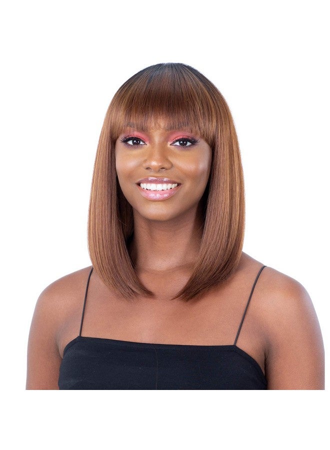 milkyway Freetress Equal Synthetic Full Wig Lite 004 (Ot Copper) - Image 2