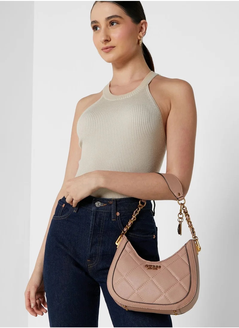GUESS Abey Small Hobo Bag