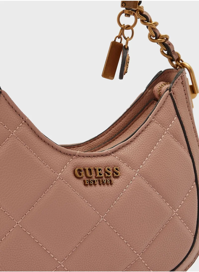 GUESS Abey Small Hobo Bag