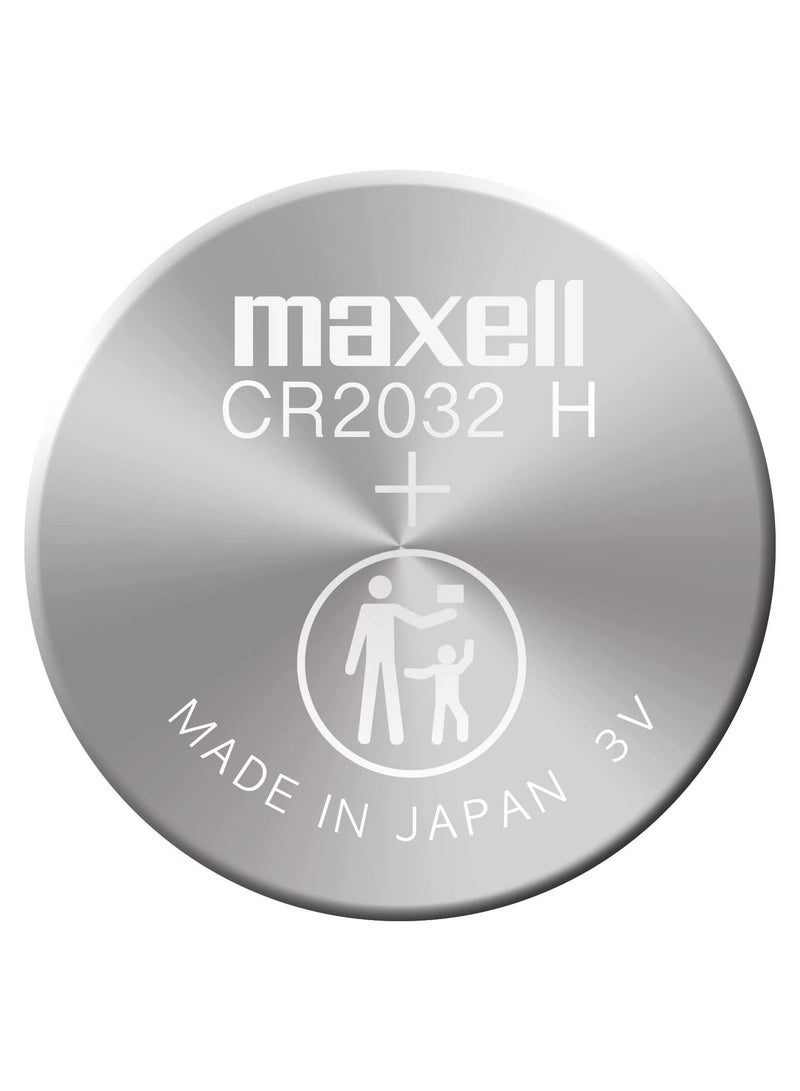Maxell CR2032 Button Coin Cell Battery -5 Pack