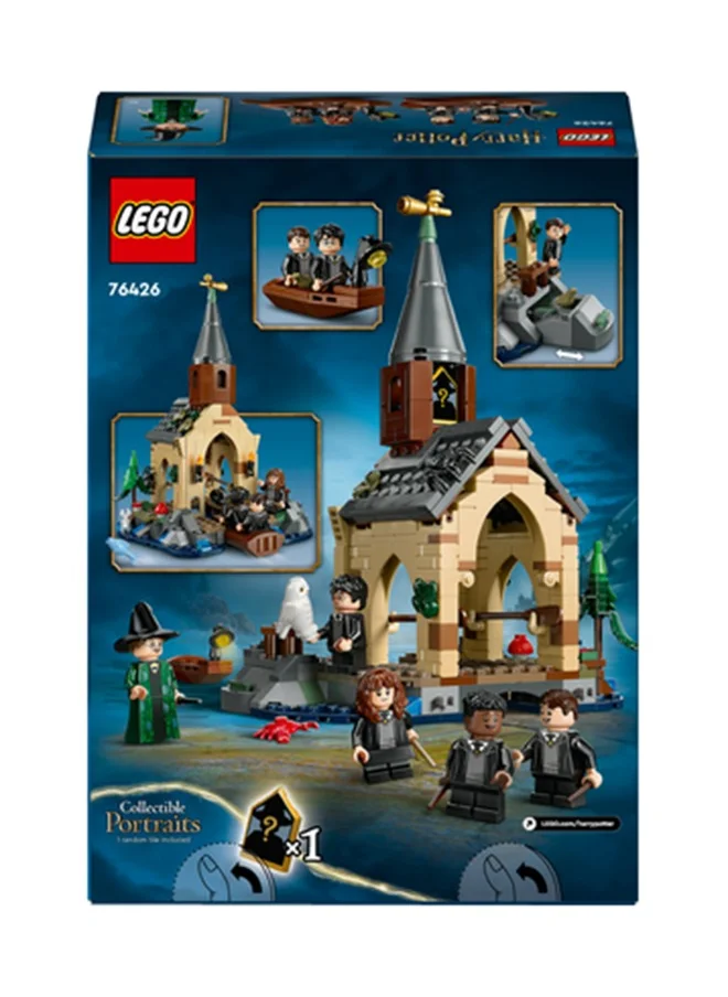 LEGO 76426 Harry Potter Hogwarts Castle Boathouse Set, Fantasy Toy For Kids, Includes 2 Buildable Boats And 5 Minifigures, Independent Play, Gift Idea For Girls, Boys And Any Fan Aged 8 Plus (350 Pieces)
