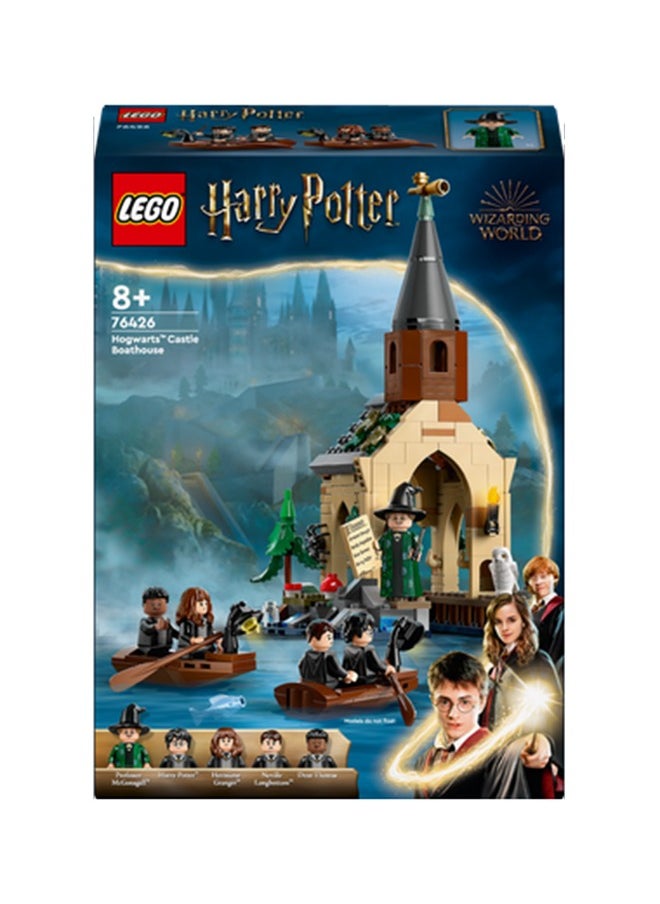 LEGO 76426 Harry Potter Hogwarts Castle Boathouse Set, Fantasy Toy For Kids, Includes 2 Buildable Boats And 5 Minifigures, Independent Play, Gift Idea For Girls, Boys And Any Fan Aged 8 Plus (350 Pieces)  - Image 3