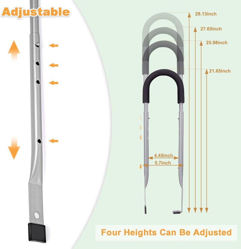 MOLI DEE Children Cycling Bike Safety Trainer Handle Balance Push Bar - Image 4