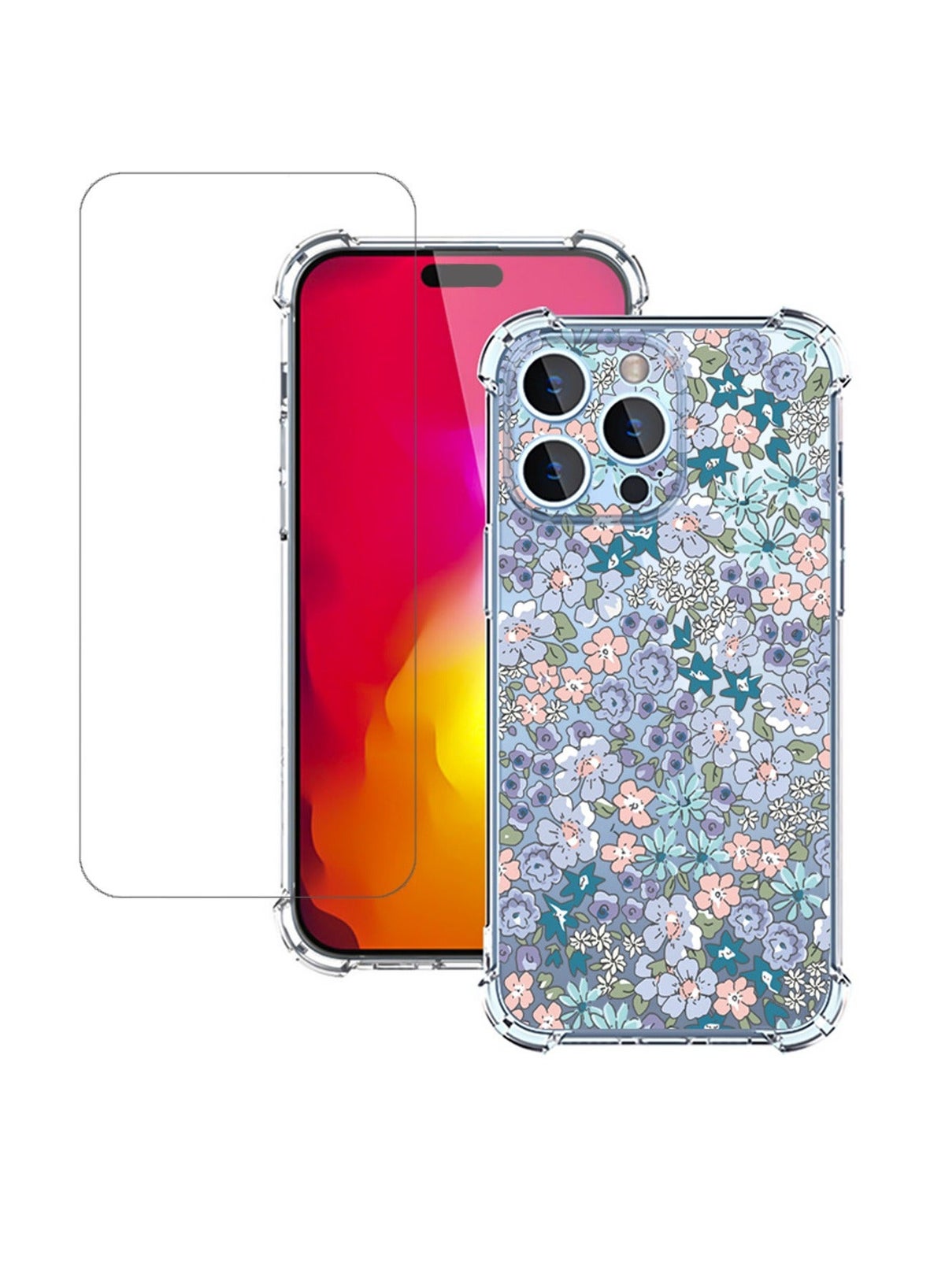 TEAM LUXURY iPhone 15 Pro Max Case Transparent Mobile Phone Back ...