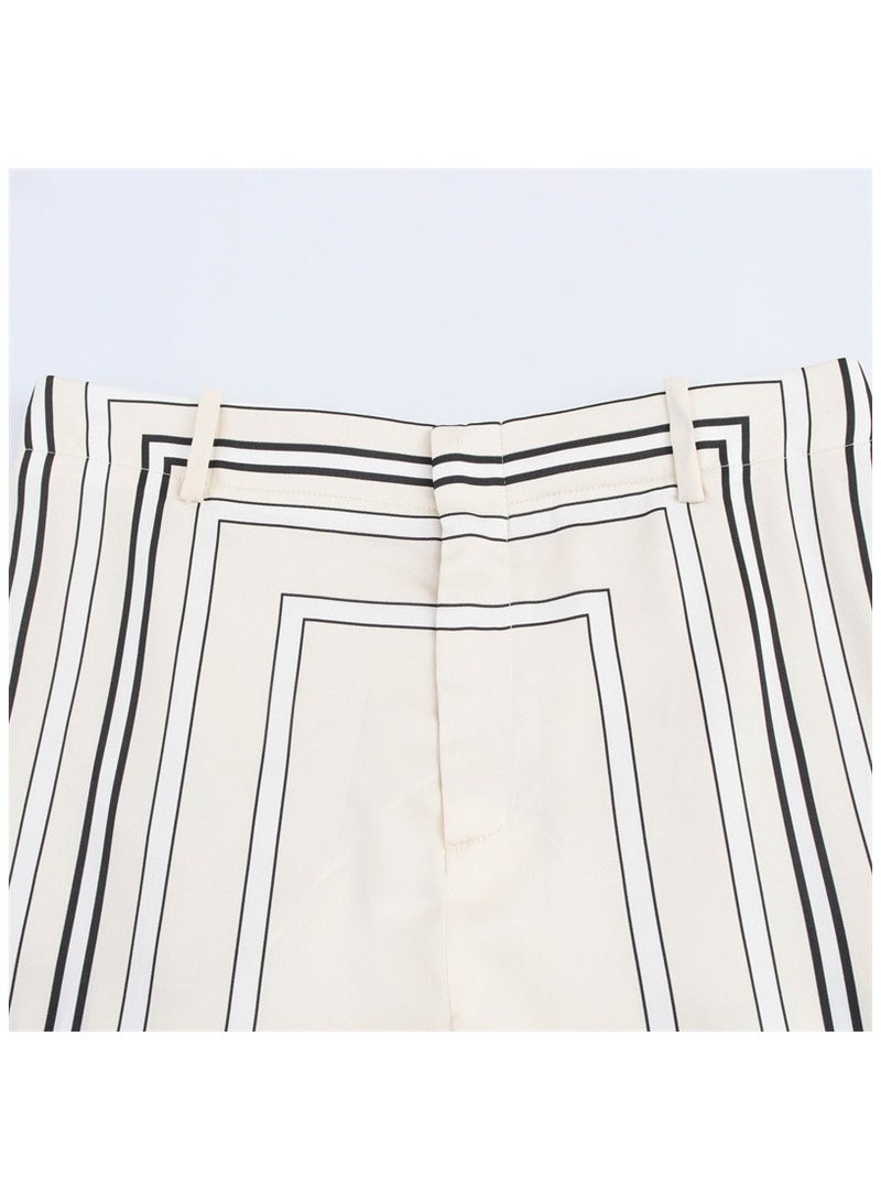 Shougu Fashionable And Casual Versatile Long Sleeved Printed Shirt And Pants - Image 5