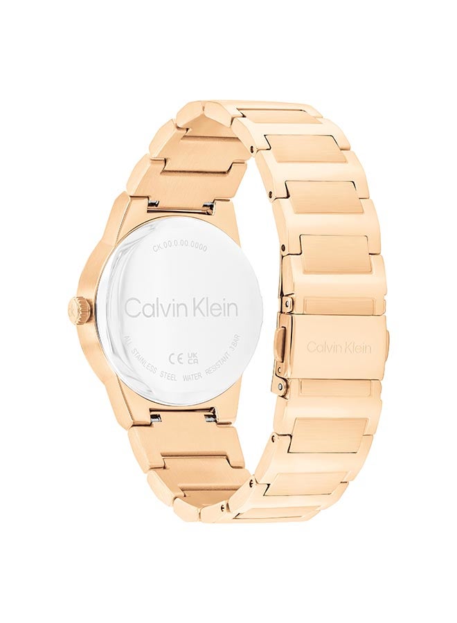 CALVIN KLEIN ساعة كالفن كلاين النسائية ذات العلبة السوداء التناظرية - 25100086 - Image 2