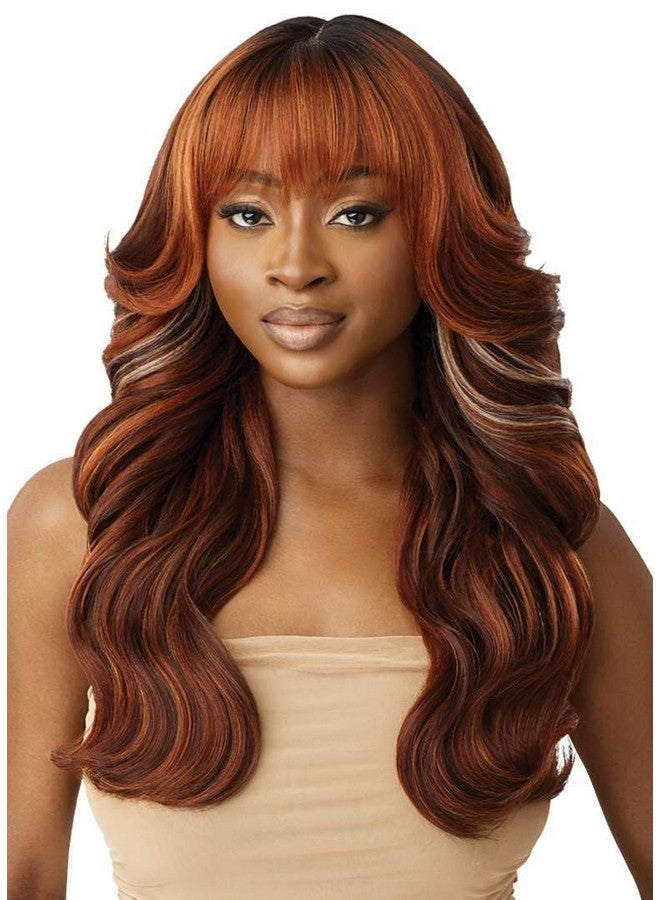 أوتر باروكة شعر أمامية من الدانتيل من Outre - خط شعر ذائب - Mandisa (أسود فاتح 1B) - Image 1