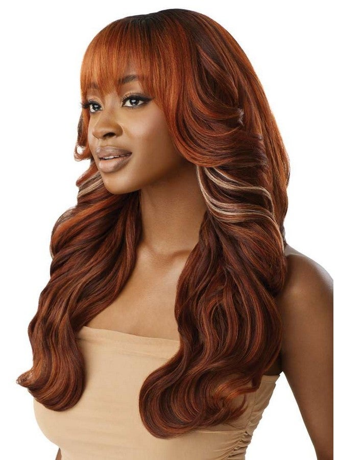 أوتر باروكة شعر أمامية من الدانتيل من Outre - خط شعر ذائب - Mandisa (أسود فاتح 1B) - Image 5