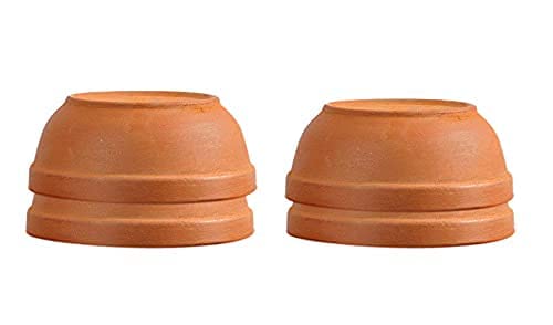 Shriyam Crafts Clay Katori/Serving Bowl/Earthenware Bowl For Serving Curd, Vegetables (Vegetables Bowl Pack Of 2) - Brown, 300 Ml - Image 5