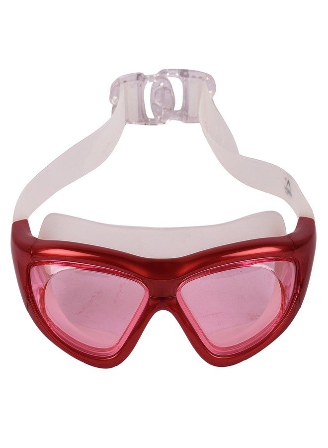 LEBAMI Wide lense Silicone Swimming Goggle - Anti Fog lense Promotes Visibility Under Water | Ideal for Men, Women and Kids | Comfortable and Skin Friendly Material - ASG-9112 - Image 3