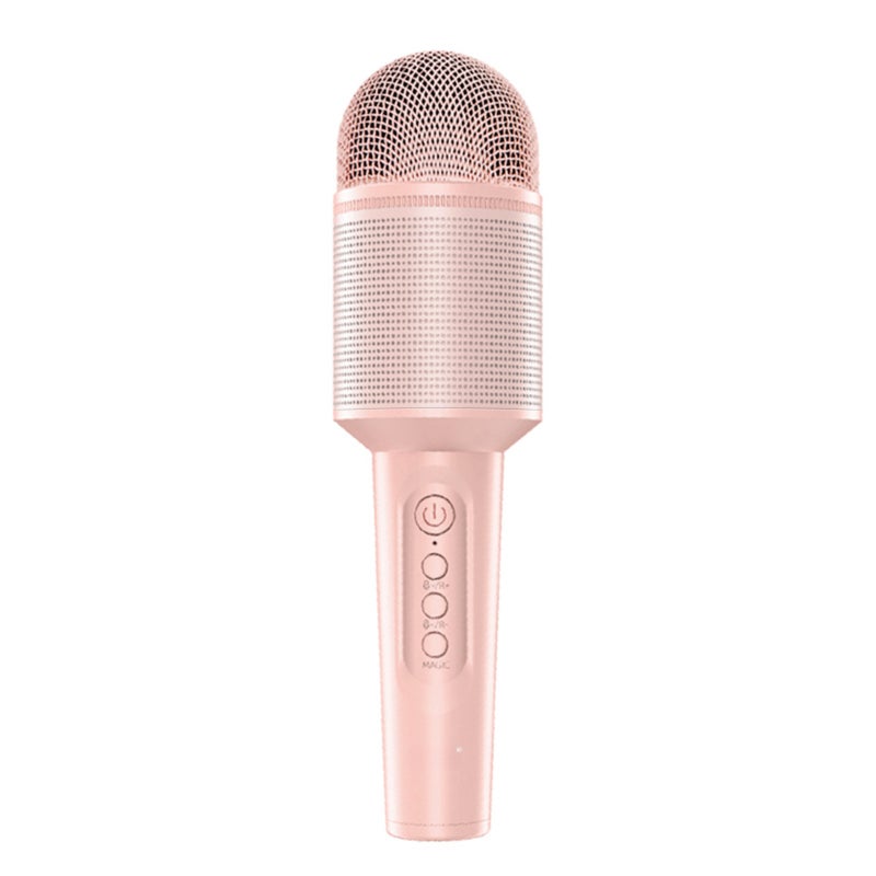 soaiy MC8 Wireless Karaoke Microphone Bluetooth Speaker 2-in-1 Handheld Singing Recording Microphone Portable KTV Player Built-in Sound Card - Image 1