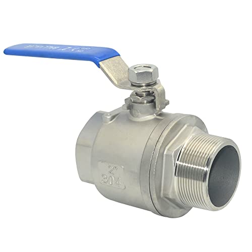 DAN SPEED 2 Inch Male x Female NPT Ball Valve S304 Stainless Steel,Full Port Heavy Duty for Water, Oil, and Gas,1000WOG (2 inch) - Image 4