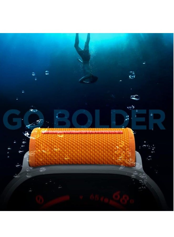 MIGOFAST Lite Fit Ultra Band designed for Apple Watch Band for Apple Watch Ultra 2   Ultra (49mm  Series 9/8/7 (45mm  Series SE2/6/SE/5/4 (44mm) and Series 3/2/1 (42mm) Nylon Solo Loop - Image 3