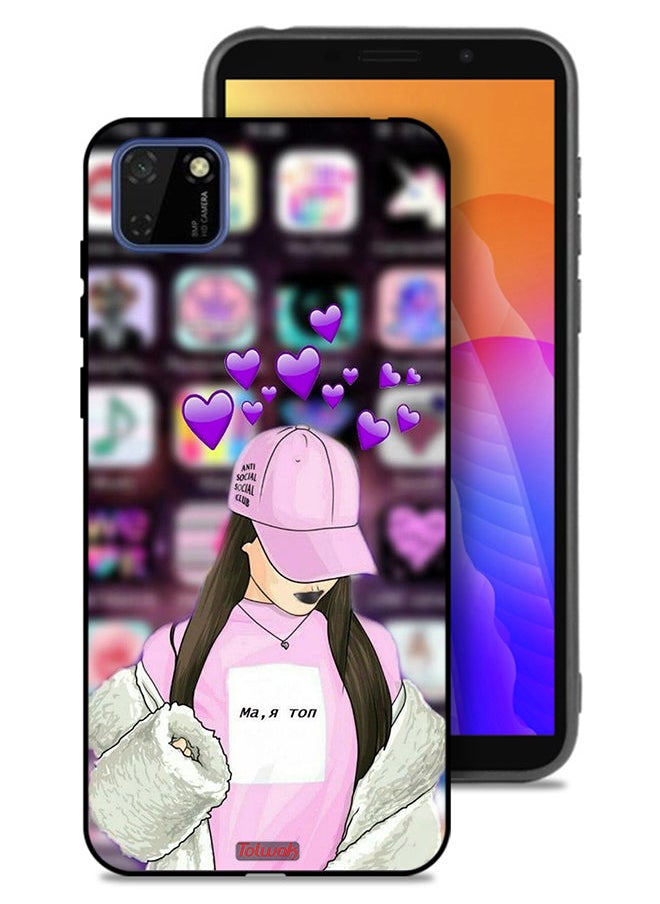 Tolwak Huawei Y5p Protective Case Cover Anti Social Club  - Image 1