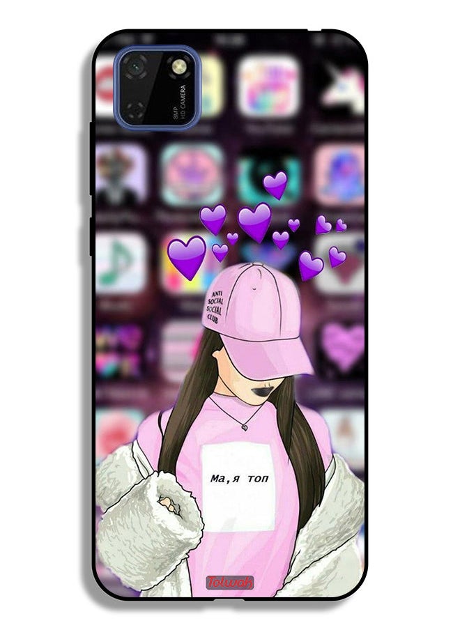 Tolwak Huawei Y5p Protective Case Cover Anti Social Club  - Image 2