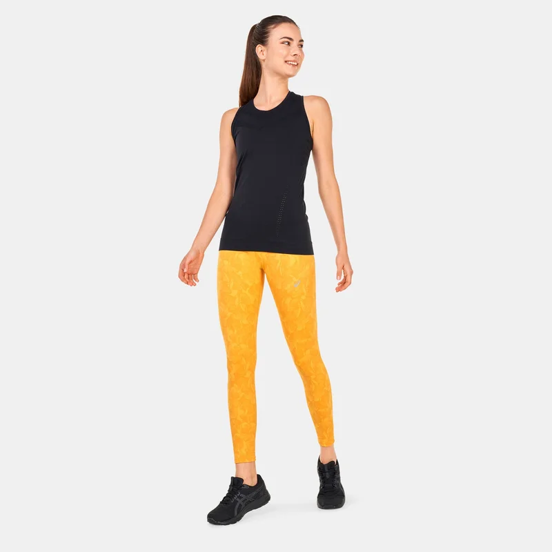 Asics Black Women's Seamless Racer Back Tank Top for Women | Best Price UAE