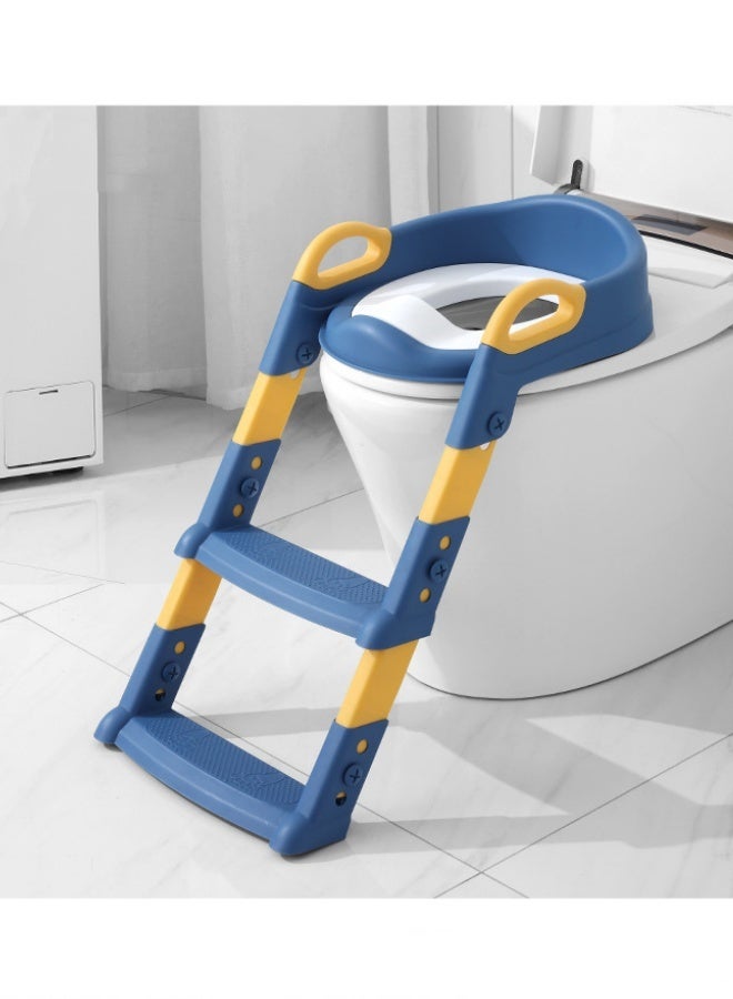 إم مياويان سلم مرحاض للأطفال، رف مرحاض للأطفال، مساعد مرحاض متدرج، مقعد مرحاض محمول للأطفال، رف مساعد - Image 2