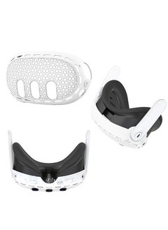IINE Meta 3 Host Protective Shell Case Silicone/TPU Dust prevention Anti scratch Drop-proof VR Accessories Case Cover Glasses Helmet for VR Shell Cover Skin for Quest 3 Headset Accessories  - Image 5