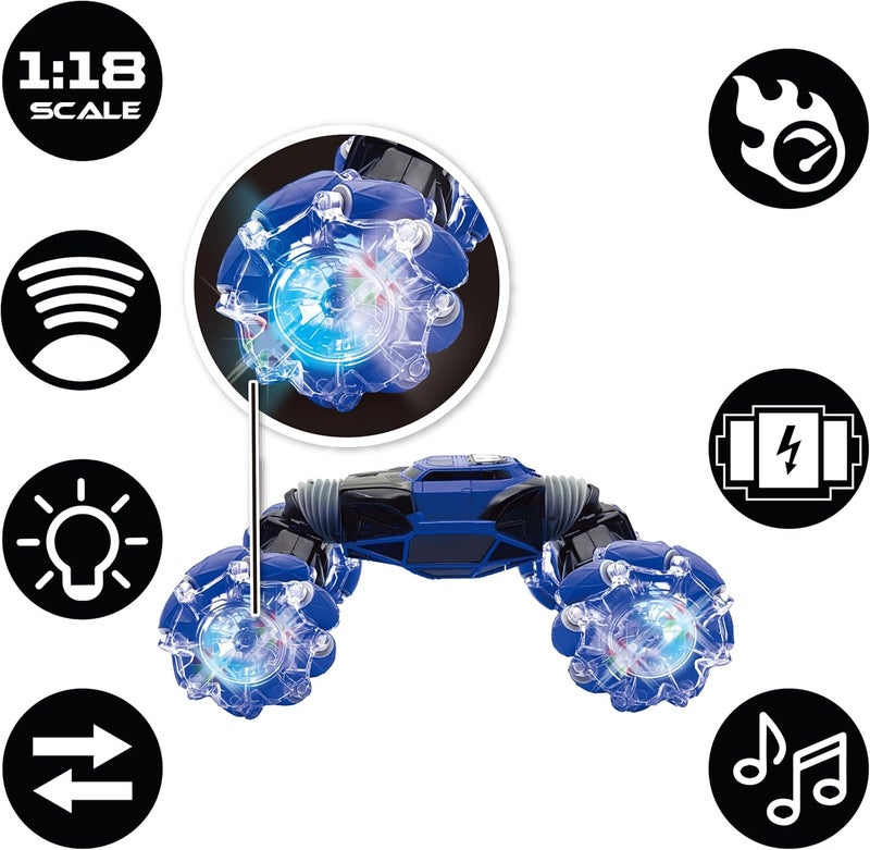 Lexibook RC EXTREME CROSSLANDER STUNT CAR WITH MOTION CONTROL LIGHT N SOUND - Image 3