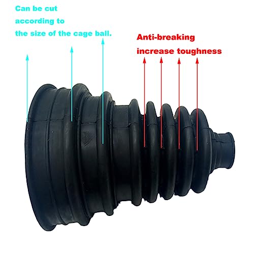 Carmoeignin Universal CV Joint Boot Kit,Thick CV Boot - Image 3