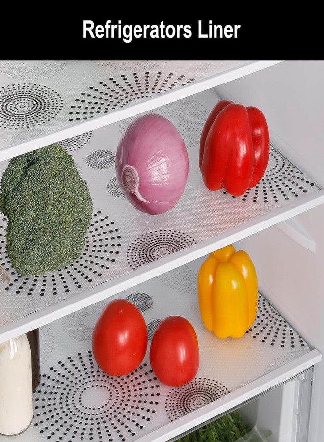 Yancorp Shelf Liners for Kitchen Cabinets, Non-Adhesive Shelf Cabinets Drawer Liner, Non-Slip Washable Refrigerator Drawers Mat for Kitchen Shelves, Pantry, Desks, Cupboard (45" CM x 90" CM) - Image 4
