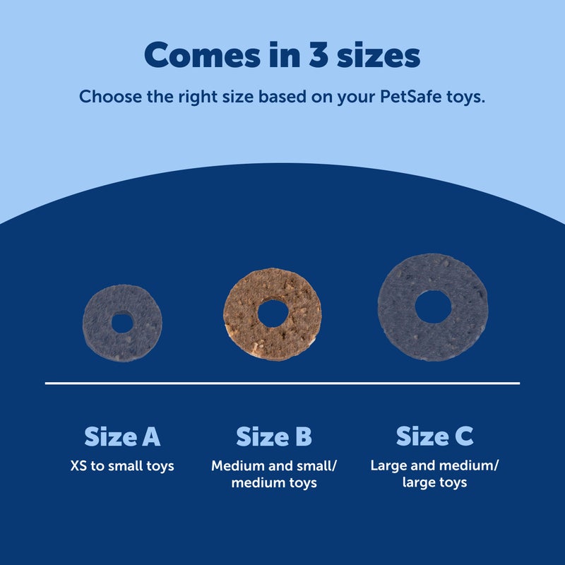 PetSafe Busy Buddy Toys Dog Treat Refills (60 Refills) Dog Treats Medium, Dogs Rawhide and Peanut Butter Flavors, Keeps Your Furry Friend Engaged, Resealable Bag for Freshness - Image 5