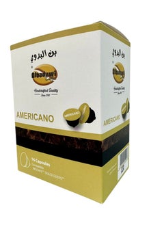 Al Badawi Coffee Americano Dolce Gusto Compatible, 16 capsules  - Image 1