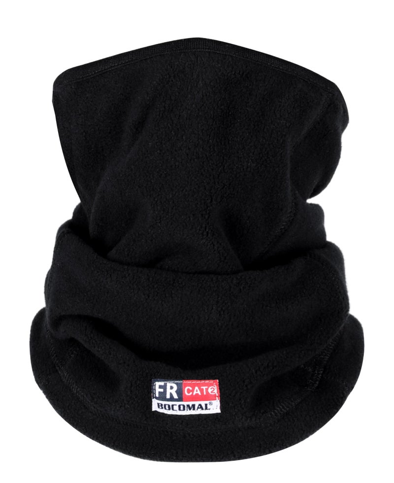 BOCOMAL FR Neck Gaiters Flame Resistant Winter Face Mask 11oz Fleece Modacrylic Blend Hood Arc Rated One Size - Image 1