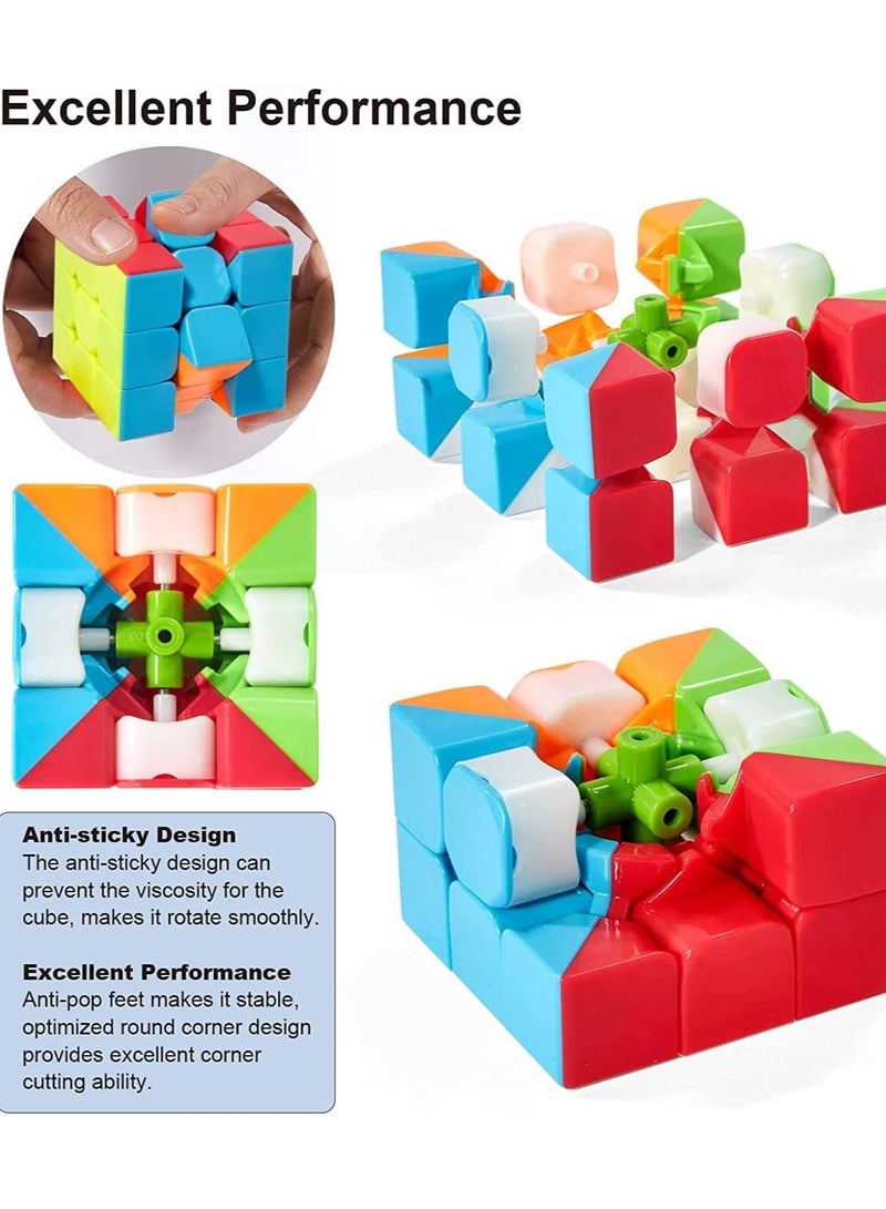 Qiyi Warrior S 3X3 Non Magnetic Speedcube Stickerless Cube - Image 3