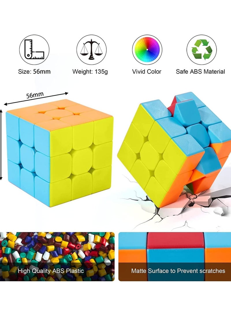 Qiyi Warrior S 3X3 Non Magnetic Speedcube Stickerless Cube - Image 2