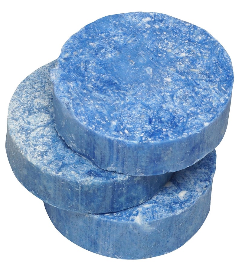 BIG D 657 Non-para Urinal Toss Block, Cherry Fragrance, 1000 Flushes (Pack of 12) - Ideal for restrooms in Offices, Schools, Restaurants, Hotels, Stores - Urinal Deodorizer Cake Mint Puck - Image 2