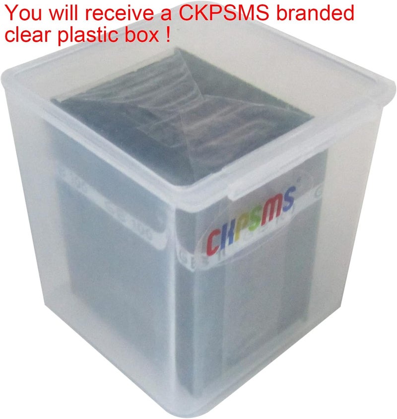 ckpsms GROZ-BECKERT Needle in Clear Plastic Box- 100 Groz Beckert DBXK5 Industrial Embroidery Sewing Machine Needles Compatible with Tajima Barudan SWF (Size 100/16) - Image 4