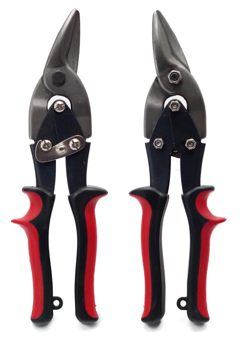 JETEX Jetex Metal Shears Aviation Snip 250mm, Tin Snips Cutters Straight Metal Cutting Shears - 10 Inch Snips for Sheet Metal Cutting Pliers Snip Scissors  - Image 2