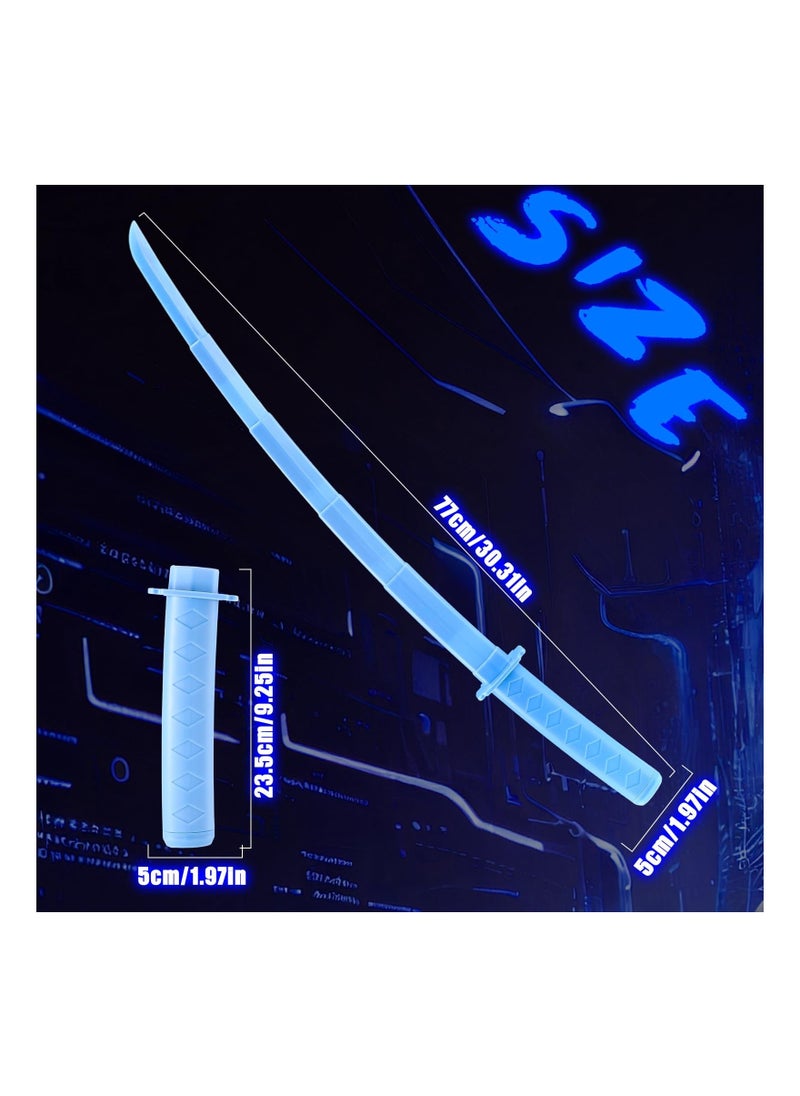Generic 2 Pcs Telescopic Katana Toy, 3D Gravity Fidget Samurai Toy Retractable Samurai Sword Model Toys  Plastic Retractable Samurai Toy Creative Decompression Tricky Toy, Black  - Image 2