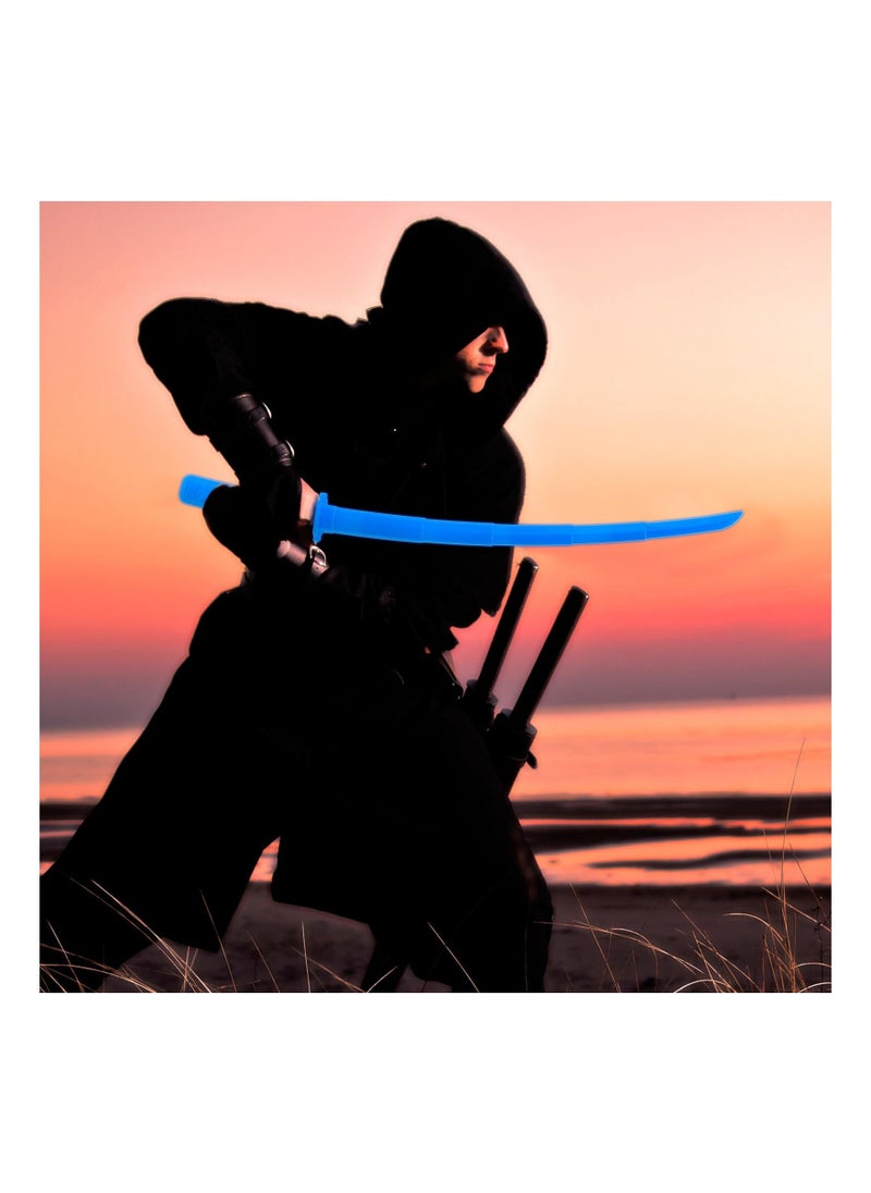 Generic 2 Pcs Telescopic Katana Toy, 3D Gravity Fidget Samurai Toy Retractable Samurai Sword Model Toys  Plastic Retractable Samurai Toy Creative Decompression Tricky Toy, Black  - Image 5