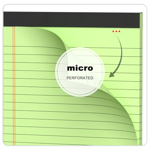 AILZFEI 5pcs Colored Note Pads 5x8 College Ruled Small Legal Pads Paper Notepads 5 Pack Study Back Writing Pads 5 x 8 Paper Pads Perforated Narrow Ruled Pads of Paper 30 Sheets/Pack - Image 5
