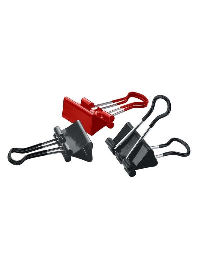 أوفيس ديبوت مشابك ملفات متوسطة الحجم ذات قبضة ناعمة، 1 1/4 بوصة، سعة 5/8 بوصة، ألوان متنوعة (لا يوجد اختيار للألوان)، 12 عبوة، OD12Sg