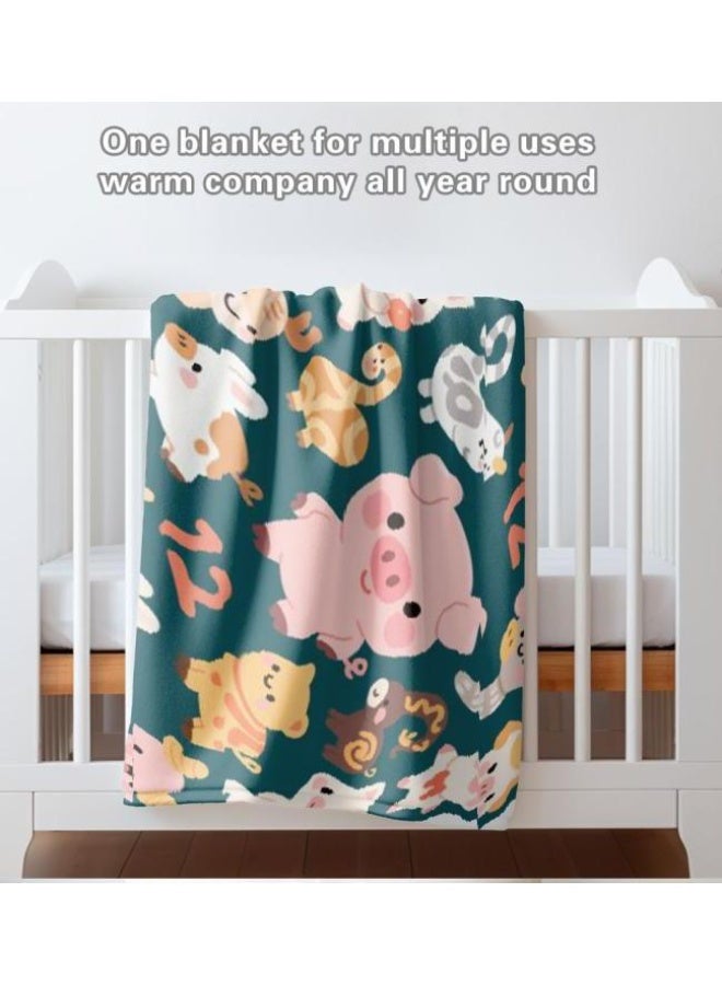 general Flannel thin blanket (warm and comfortable, suitable for sleep, gaming, dust removal and sandproof) 150cm*200cm - 361 - Image 5