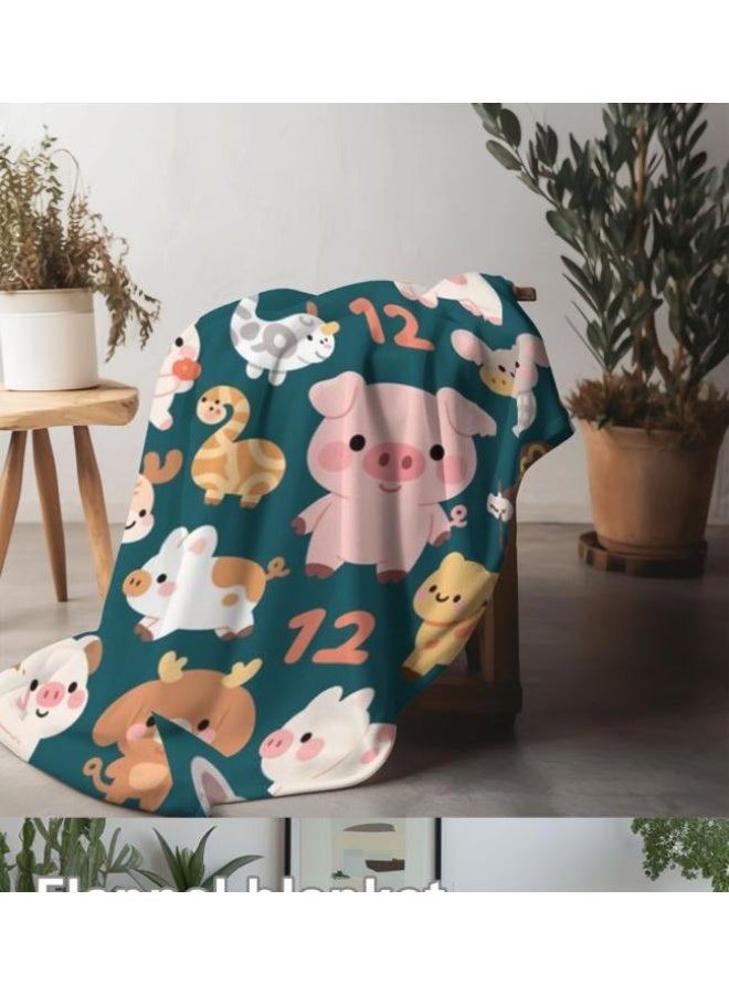 general Flannel thin blanket (warm and comfortable, suitable for sleep, gaming, dust removal and sandproof) 150cm*200cm - 361 - Image 3
