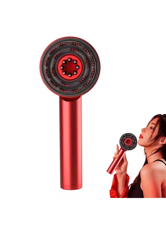 Luxury Scalp Massager Brush with Oil Dispenser - Cordless Electric Device, IPX7 Waterproof, for Home Hair and Head - Image 1