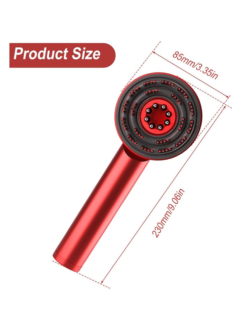 Luxury Scalp Massager Brush with Oil Dispenser - Cordless Electric Device, IPX7 Waterproof, for Home Hair and Head - Image 3