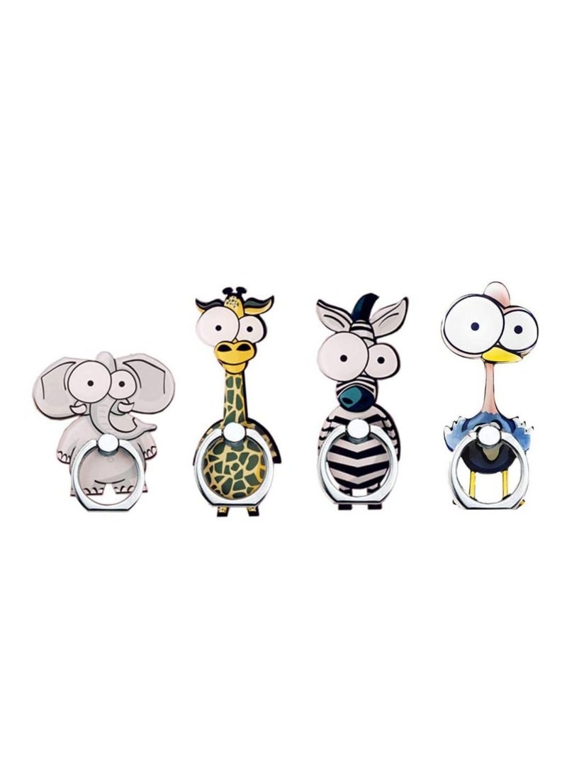 Excefore Phone Ring Holder Finger Kickstand 4 Pcs - Image 1
