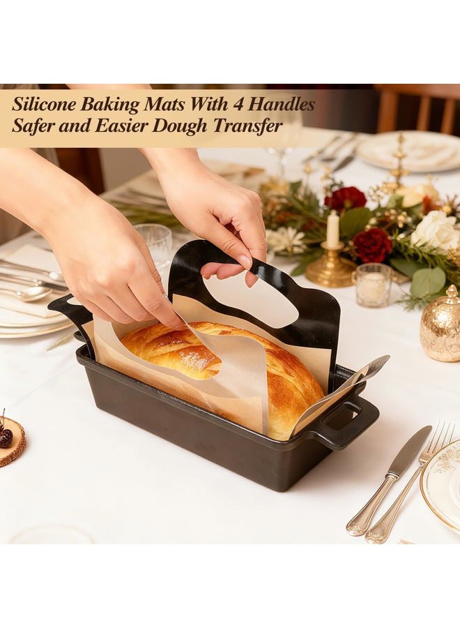 ROTTOGOON 2 in 1 Cast Iron Loaf Pan with Lid,Even Heat Distribution Bread Baking Pan for Sourdough, Homemade Bread,Cakeand Meatloaf - Image 2