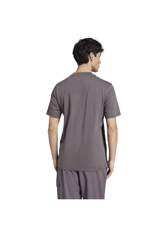 Adidas essentials three stripes single men t-shirt